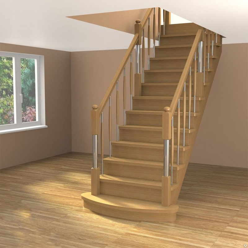 Крашенные деревянные лестницы в интерьере (64 фото) - красивые картинки и HD фото