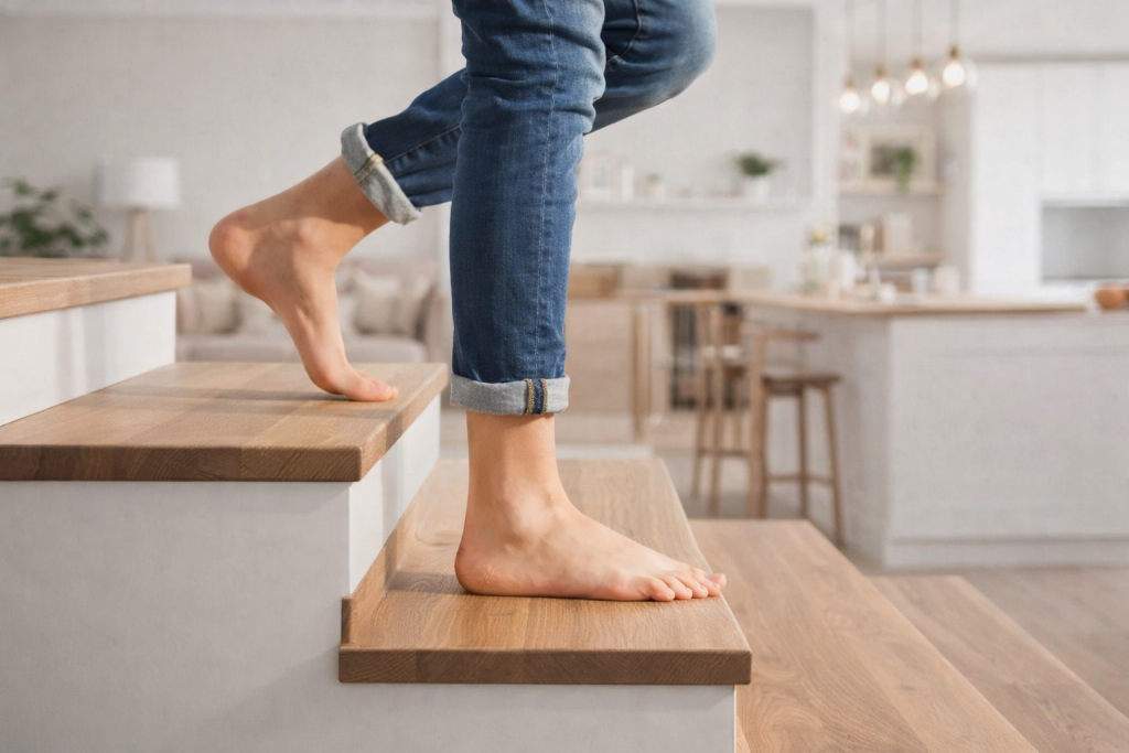 Нормативы размеров ступени