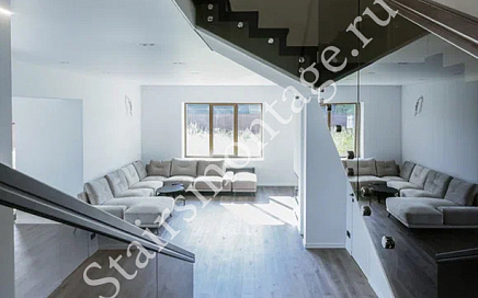 Отделка бетонной лестницы в Голицыно