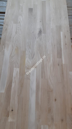 Мебельный щит из сращенного дуба категории "ВС"