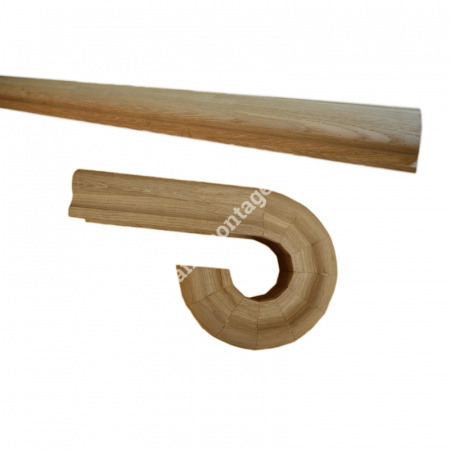 Поручни из дуба категории Экстра