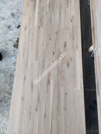 Ступени из сращенного дуба категории "СD" Ступени из сращенного дуба категории "СD"