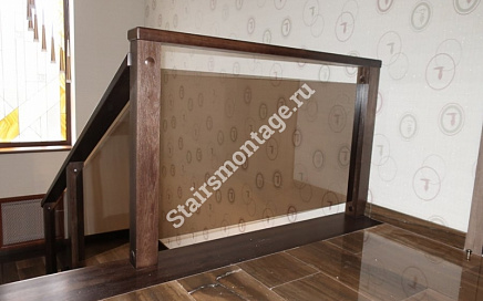 Отделка бетонной лестницы № 145