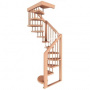 Лестница винтовая ЛВ-1.0 № 125 из бука Лестница винтовая ЛВ-1.0 № 125 из бука