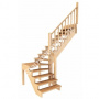 Лестница Г-образная К-031м/2 из сосны