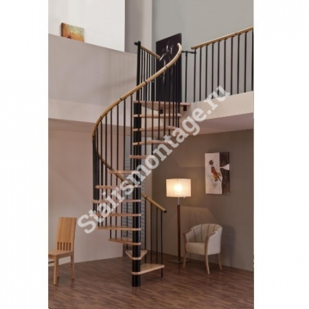 Лестница винтовая № 132 Spiral Decor 120 из березы Лестница винтовая № 132 Spiral Decor 120 из березы