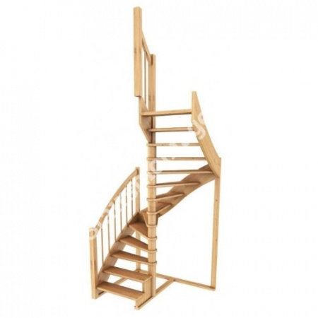 Лестница П-образная К-005м/2 из сосны