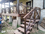 Лестница для улицы с перилами № 5