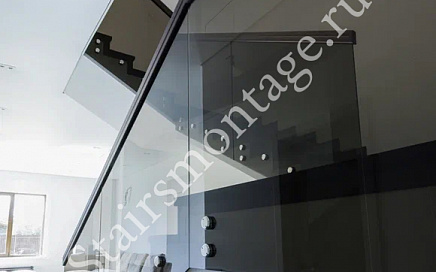 Отделка бетонной лестницы в Голицыно