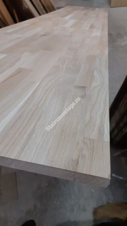 Ступени из сращенного дуба категории "В" Ступени из сращенного дуба категории "В"