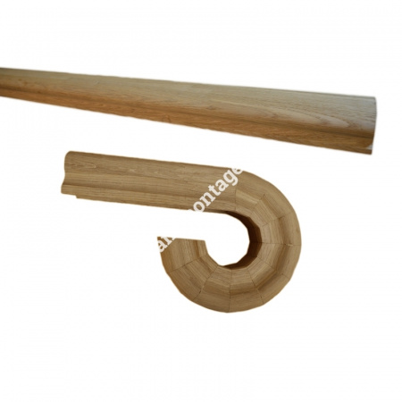 Поручень деревянный 50 мм