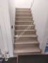 Лестница из бетона облицованная дубом № 220 Лестница из бетона облицованная дубом № 220