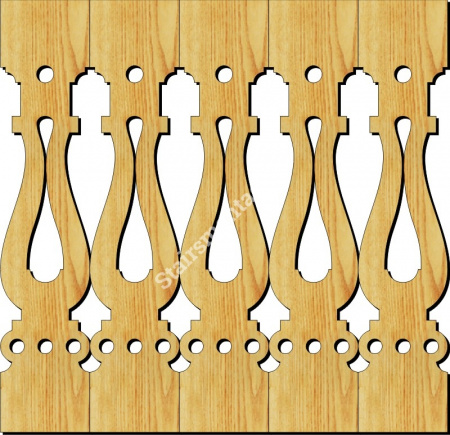 Фигурная балясина