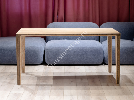 Стол обеденный из массива дуба с патиной